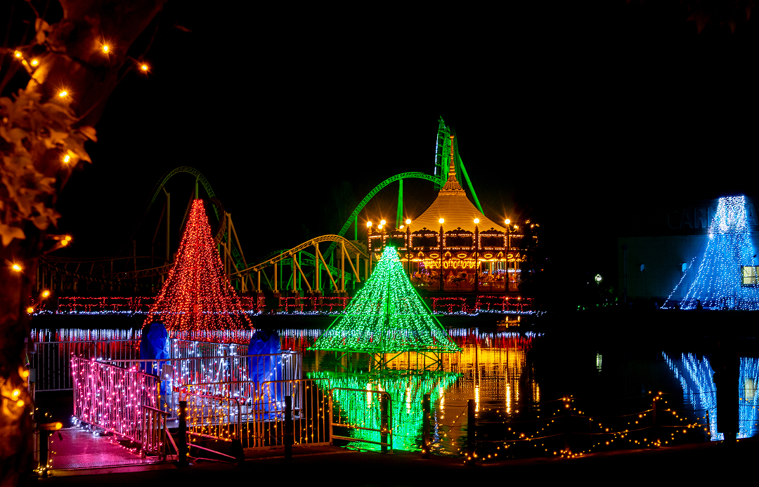 ウインターイルミネーションの様子