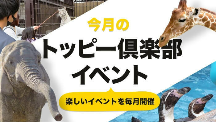 【会員限定】トッピー倶楽部イベントのご案内