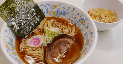 醤油ラーメン・半チャーハンセット